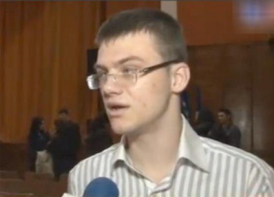 Protest al elevilor, în Parcul Primăriei